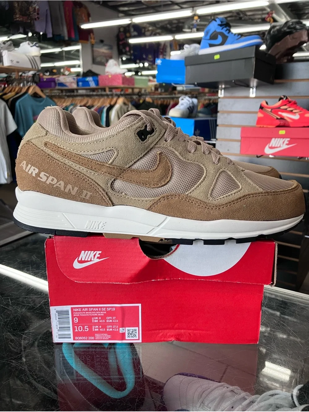 Nike Air Span 2 SE SP19 Parachute Beige Size 9